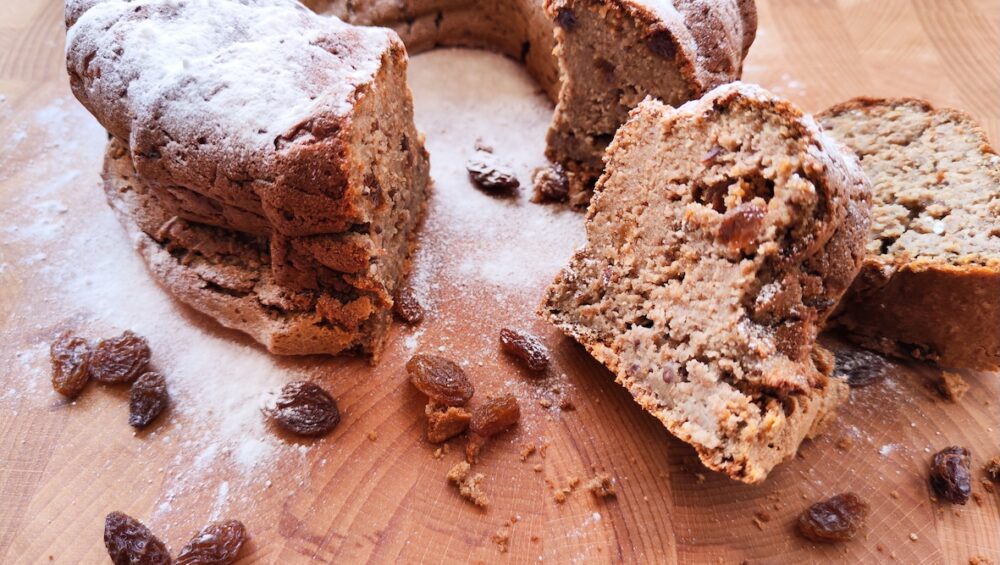 77Greenfit_Smeuïge Vegan Speculaas Proteïnecake (suikervrij)